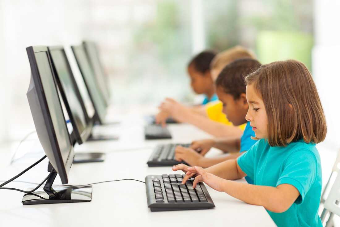 Computer Education Rict Photo Technology Clipart For Teachers 1.201 School Desk Icon High Res